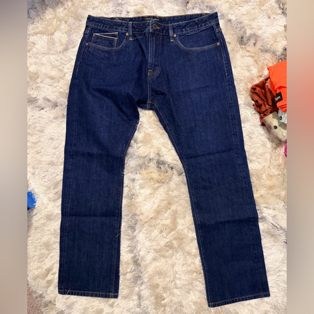 Cult of Individuality Indigo Straight Jeans
